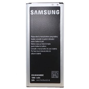 Batterie Origine Neuve Samsung Eb Bg850bbe Pour Galaxy Alpha Batterie