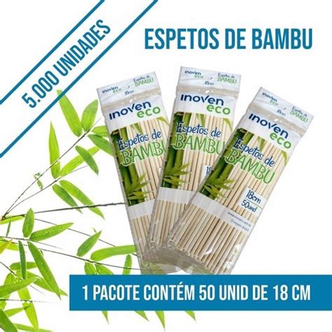 Caixa Palito Espeto De Bambu Tratado Espeto P Churrasco Cm