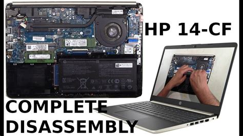 Hp 14 C 14 Cf Take Apart Complete Disassembly Teardown Youtube