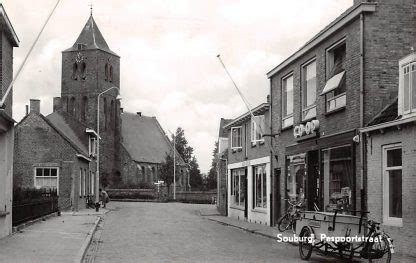 Oost Souburg Paspoortstraat Kerk Co Op Supermarkt Bakfiets HC9188