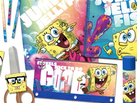 Spongebob Walgreens Stationary For Back To School 2014 By Laura