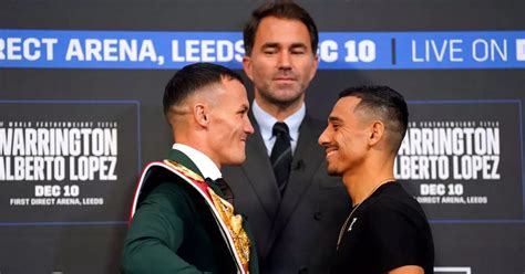 Josh Warrington Fight Time Start Time And Ring Walk For World Title