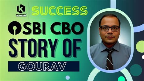 SBI CBO Success Story How Gourav Achieved Final Selection In SBI CBO