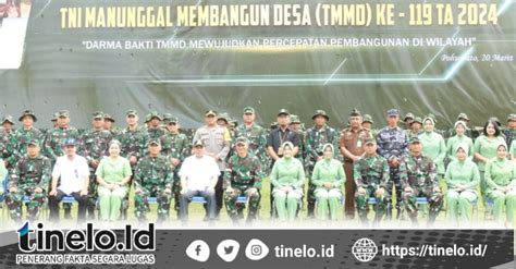 Pangdam XIII Merdeka Tutup TMMD Ke 119 Tahun 2024 Di Wilayah Kodim 1313