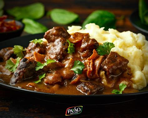 Liver Bacon With Onion Gravy Pavao