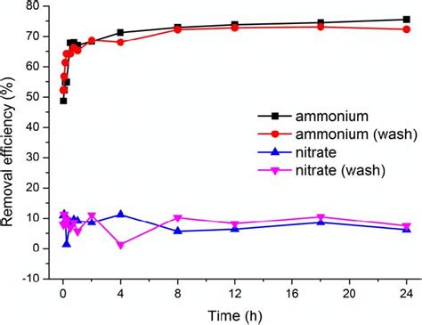 Sorption Kinetics Of Natural Zeolite Ammonium Wash And Nitrate