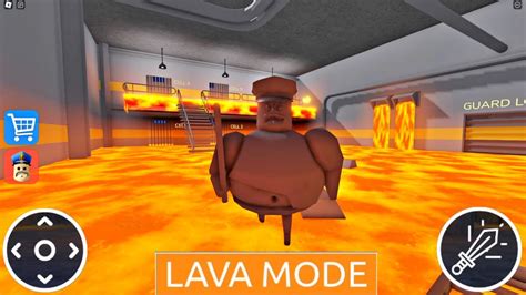 NEW LAVA MODE BARRY S PRISON RUN NEW UPDATE ROBLOX YouTube