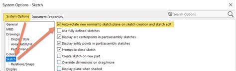 Solidworks Macro Para Alternar Auto Rotate View Normal To Sketch Plane