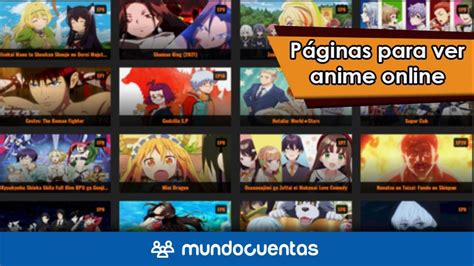 P Ginas Web Para Ver Anime Online Gratis Lista