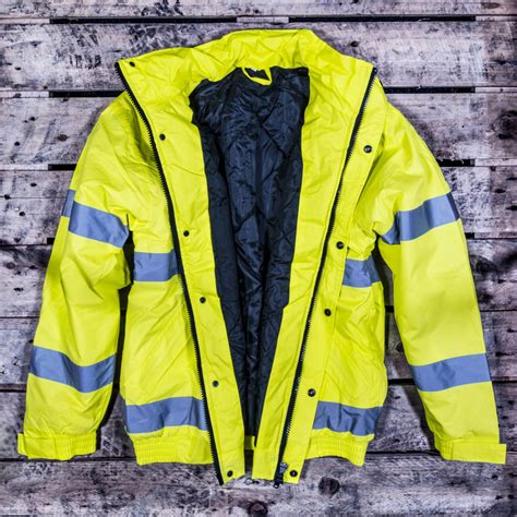 Hi Vis Bomber Jacket Yellow Medium | Toolstation