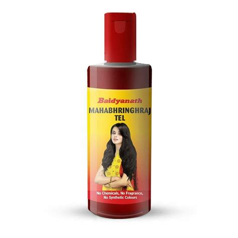 Baidyanath Mahabhringraj Tel Ayurvedic Hair Oil Pack Of