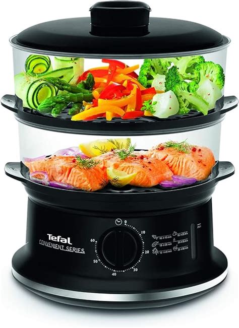 Tefal Vc Convenient Bowl Steamer Black Amazon Co Uk Home