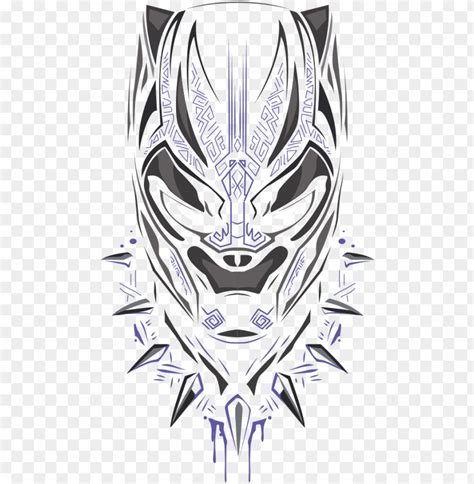 Black Panther - Illustratio PNG Transparent With Clear Background ID ...