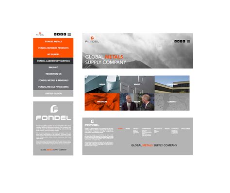 2020 Webdesign Fondel Company - Mobile & Desktop on Behance