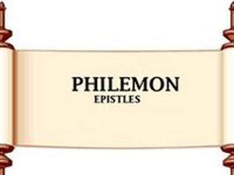 38 PHILEMON Ideas Philemon Faith New Testament