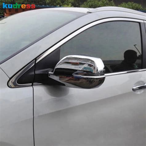 For Honda Crv Cr V Abs Chrome Rearview Mirror