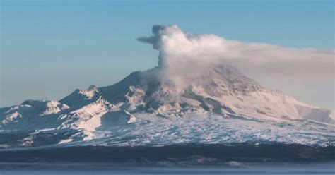 Russian Volcano Erupts Leaving 20km High Ash Cloud Over Kamchatka