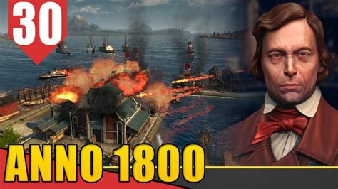 Primeira Grande GUERRA Anno 1800 Sandbox 30 Gameplay PT BR YouTube