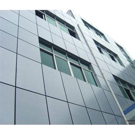 Acp Powder Coated Aluminium Composite Panel Thickness Mm Grade Hb