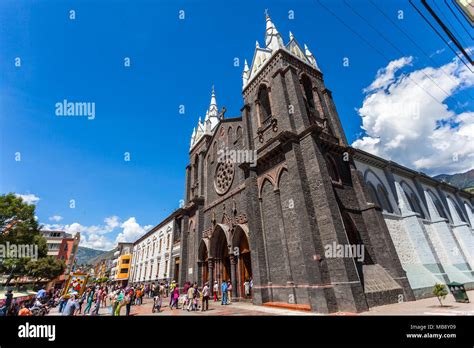 Baños Ecuador December 18 2015 LA BASILICA DE NUESTRA SENORA DEL