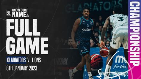 Caledonia Gladiators Vs London Lions Bbl Championship Live Youtube