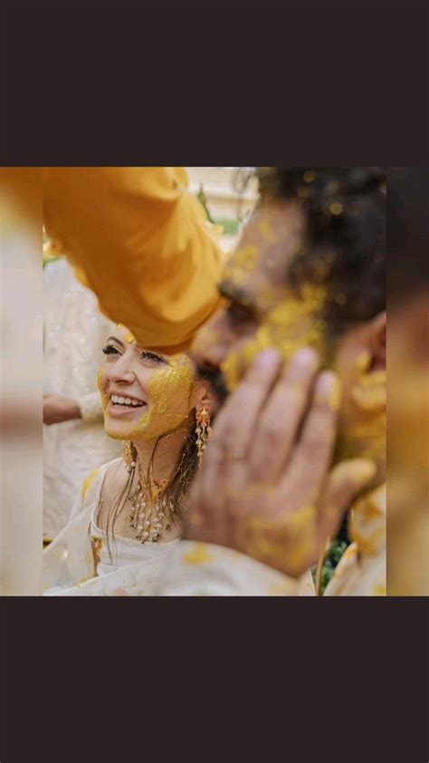 Hansika Motwani Looks Ethereal At Her Haldi Ceremony In Indian Wedding