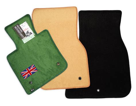 Jaguar Custom Floor Mats British Logo