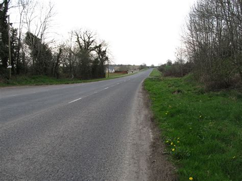 View West Along The A25 On The Western Eric Jones Geograph