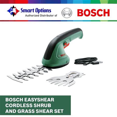 Bosch Easyshear Cordless Shrub And Grass Shear Set Rechargable Lazada Ph