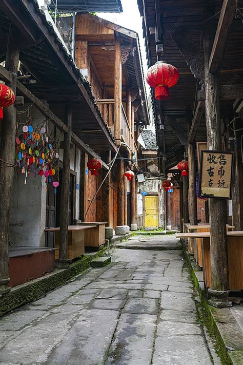 Old Style Photography Of The Old Street Of The Republic Of China ...