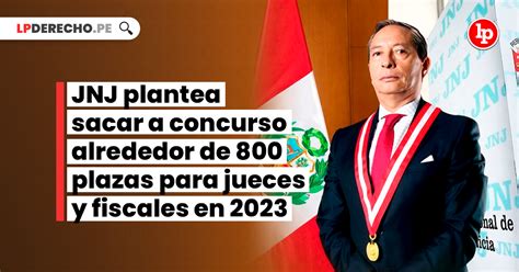 Importante Jnj Plantea Sacar A Concurso Alrededor De Plazas Para