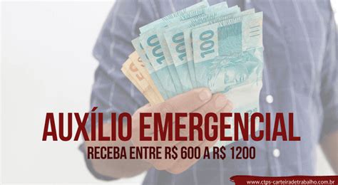 Receba Agora O Aux Lio Emergencial De R A R Calend Rio De