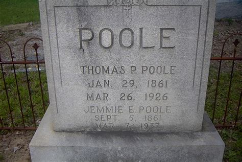 Thomas Pitts Tom Poole M Morial Find A Grave