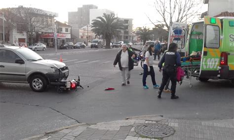 Fuerte choque en Avenida Del Valle y Vicente López Canal Verte