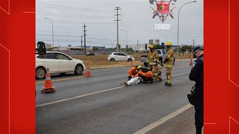 Homem morre após ser atropelado na EPNB no DF Distrito Federal G1