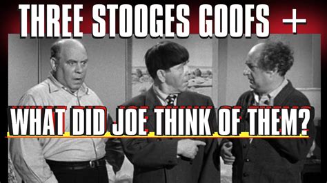 Three Stooges Joe Besser Goofs Youtube