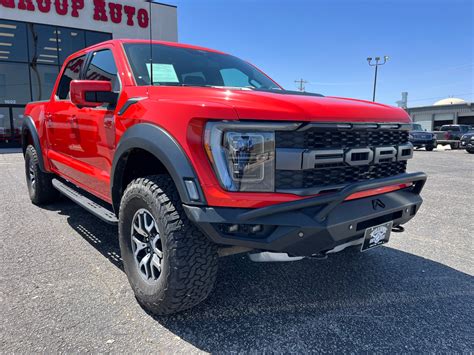 Used 2022 Ford F 150 Raptor 4WD SuperCrew 5 5 Box For Sale In Abilene