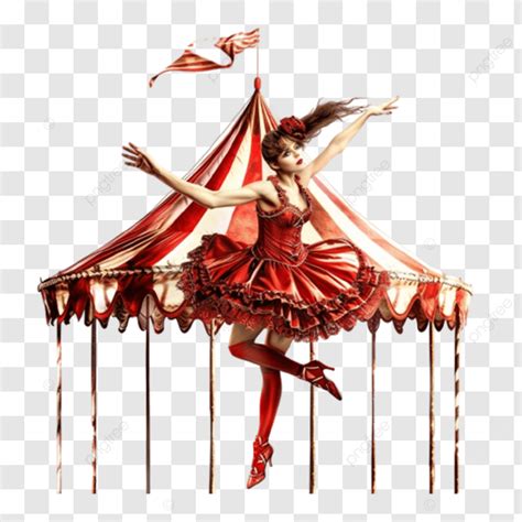 Red And White Circus Tent Image Tent Image Tent PNG Transparent Image