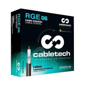 Cabo Coaxial Cabletech Rge Metros P Cb Leroy Merlin