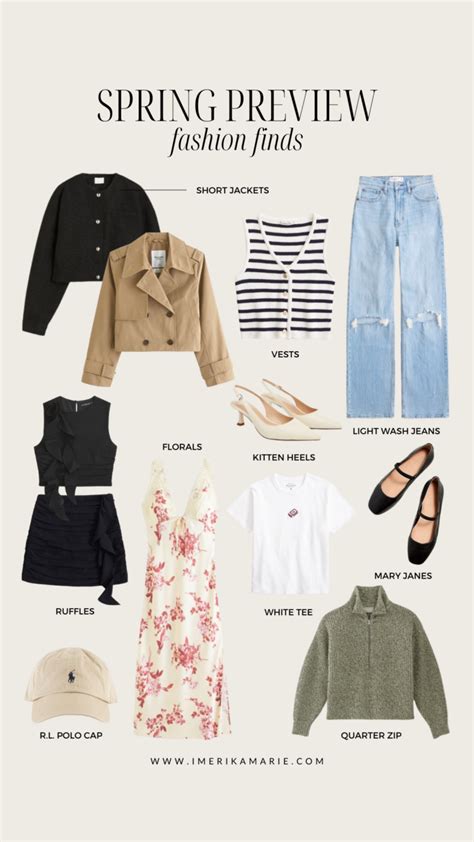 Spring Preview: Fashion Finds I’m Loving | Erika Marie