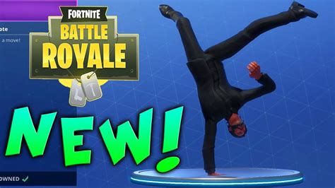 NEW BREAK DANCE EMOTE Fortnite Battle Royale YouTube