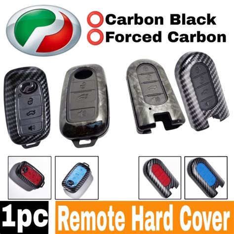 New Perodua Remote Cover Case Carbon Forged Maple Black Hard Myvi Axia