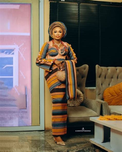 Remarkable And Best Aso Oke Styles To Look Delightful Ladeey