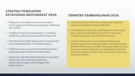 Peran Pusat Kemasyarakatan Desa Dalam Pembangunan Dan Pemberdayaan