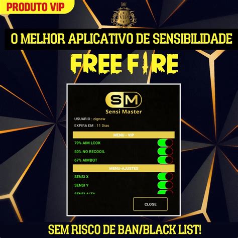 Novidade Sensi Master Melhor Que Regedit Free Fire DFG