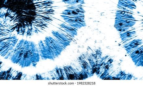 Beryl Spiral Tie Dye Boho Cerulean Stock Illustration