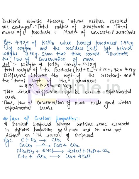 Solution Chap No 1 Some Basic Concepts Of Chemistry Class 11