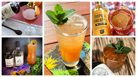 Tropical Cocktail Recipe Roundup New Deal Distillery