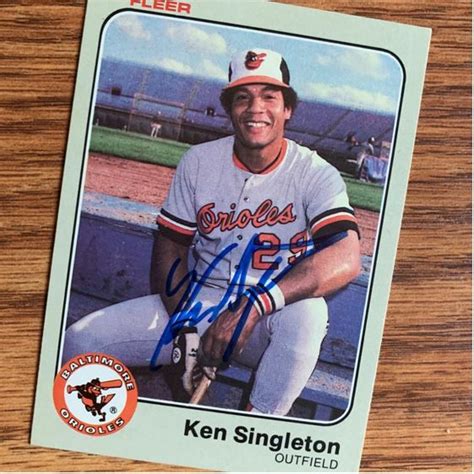 Ken Singleton Autograph - TTM Success!