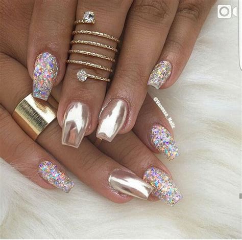 30+ Best Mirror Nail Designs 2018 | BeautyBigBang